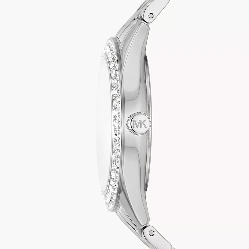 Michael Kors(MK) Harlowe Silver Ladies Watch- MK4708